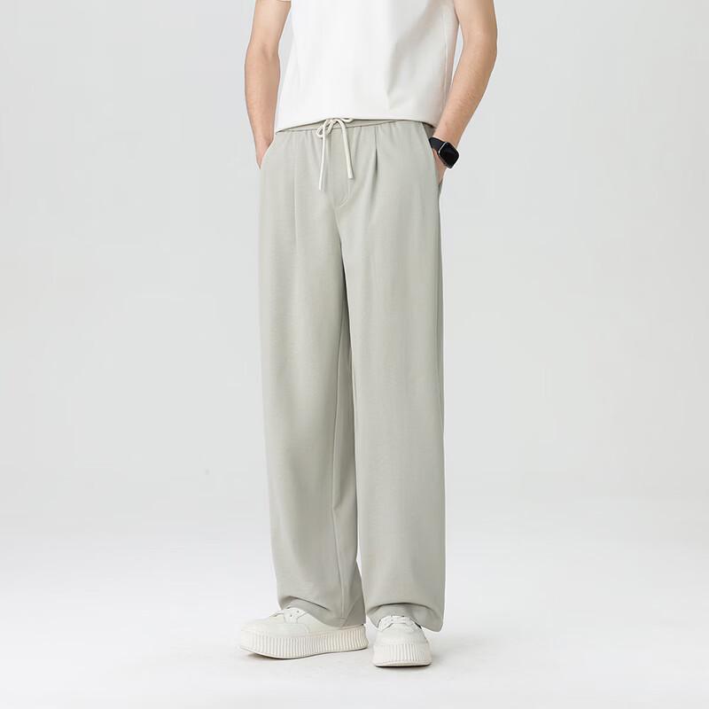 Firstview Unisex Lyocell Blend Straight Casual Trousers FX1092 175/80A