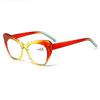 New Cat Eye Presbyopia Glasses Fashion Middle Aged And Elderly Polygonal Anti Blue Light Presbyopia Glasses TY613