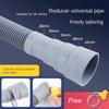 Grey Washing Machine Tube Flexible Draining Hose New Drainpipe