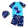 Youyou Kids' Dinosaur Quick-Dry Split Swimsuit Set