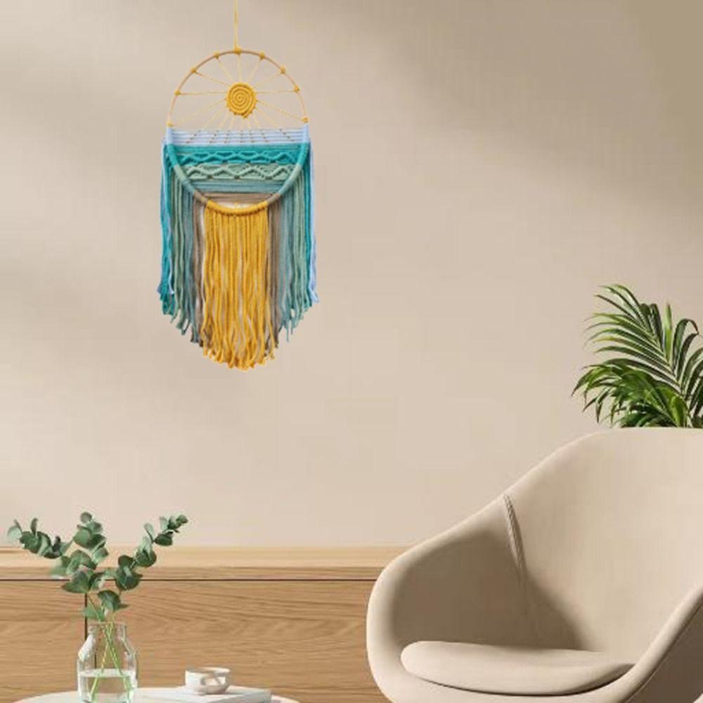 Colorful Sunrise Sunset Wall Art Bohemian Wall Hanging Tapestry  Background