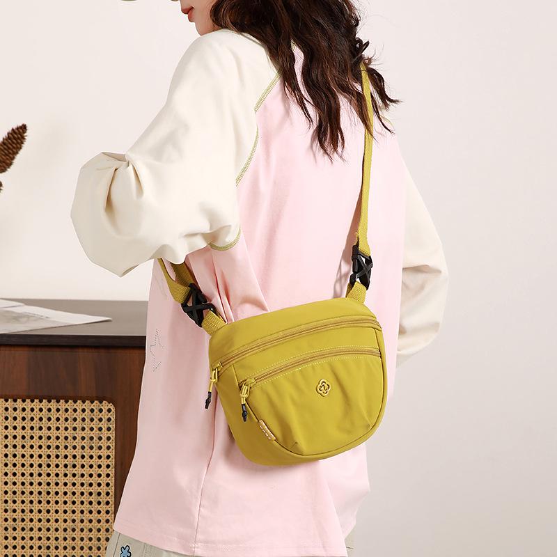Waterproof Nylon Crossbody Bag Multi Pocket Casual Shoulder Bag for Women