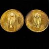 CHANEL Vintage large Circle Earring  gold Women Used