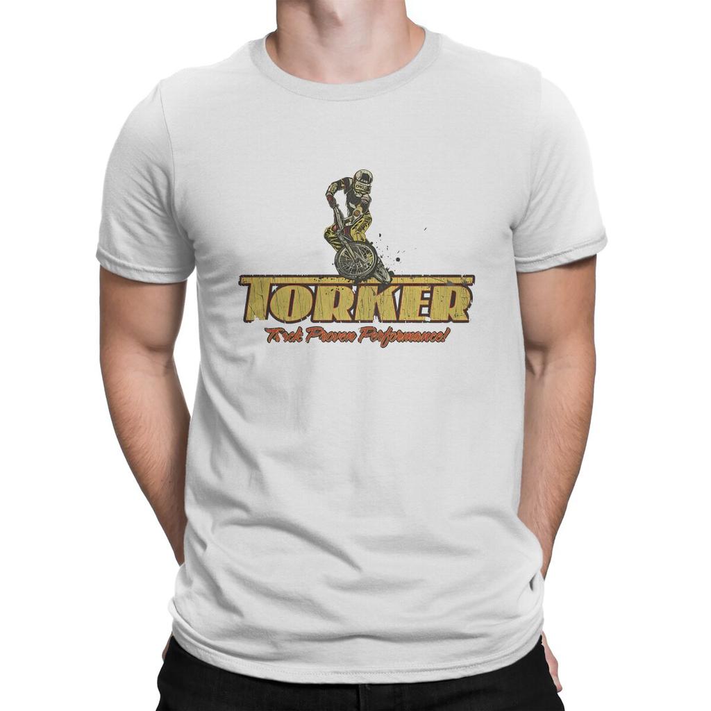 Torker Unisex Tshirt Bmx Racing Crewneck Tops Cotton T Shirt Funny High Quality Gift Idea