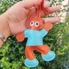 1PC Cartoon Shape Gift Bag Charm Bag Accessories Keychains Funny Ornament Mobile Phone Pendants Bag Pendants Cute Multicolor
