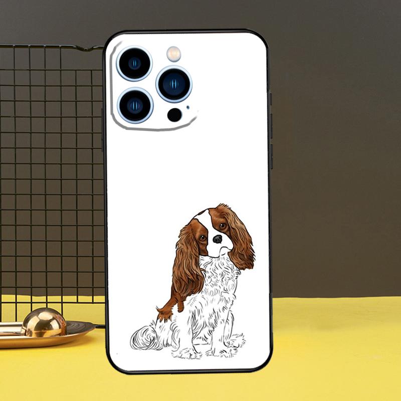 Cavalier King Charles Spaniel Etui na telefon iPhone 12 11 14 Pro MAX XR X XS Max Etui na iPhone 13 Pro Max 7 8 Plus SE2