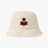 Isabelle Marant Cu001xha A3c01j Ecrd Haley Halley Logo Embroidery Bucket Hat