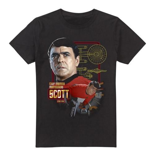 STAR TREK Mens Chief Engineer Scott T-Shirt