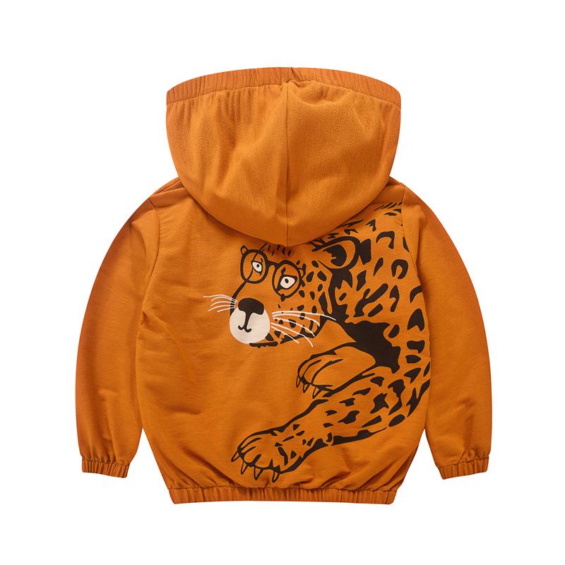 Betop Kids' Korean Style Cartoon Hooded Sun Protection Jacket