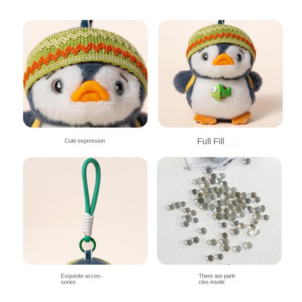 Backpack Charms Cartoon Plush Doll Pendant Japanese Style Cute Bag Pendant Penguin Keychain  Girls