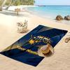 Leeds Rhinos Benutzerdefiniertes Strandtuch, Drucken Sie Ihren Namen Text Leichtes saugfähiges Handtuch für Schwimmen Reisen
