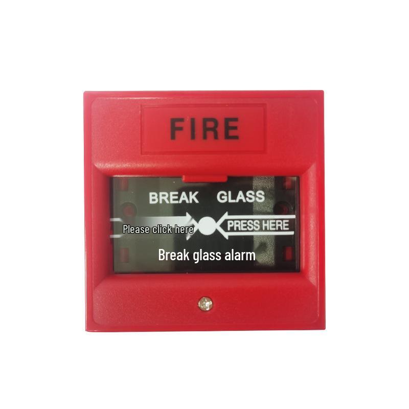 Grüne & Rote Hydranten-Alarmtafel mit manuellem Schlüsselschalter – Industrielle & Heimnutzung