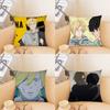 Pc Banana Fish Ash Lynx Eiji Okumura Pillow Case Fashion Square Pillowcase Bedroom Sofa Room Ins Decoration Leisure