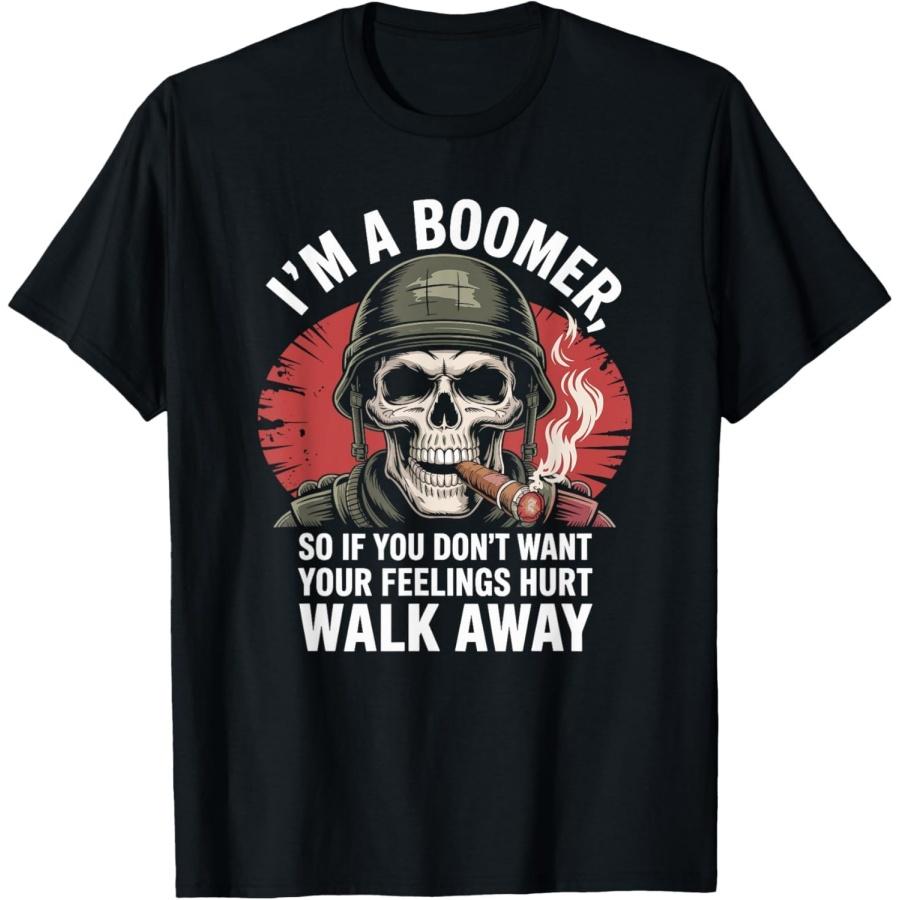 iDestiner Im Boomer So If You Dont Want Your Feelings Hurt Walk Away T-Shirt XXXXXL разноцветный