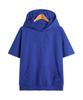 Basic Standard 20-Count Hooded Short Sleeve T-Shirt Cobalt