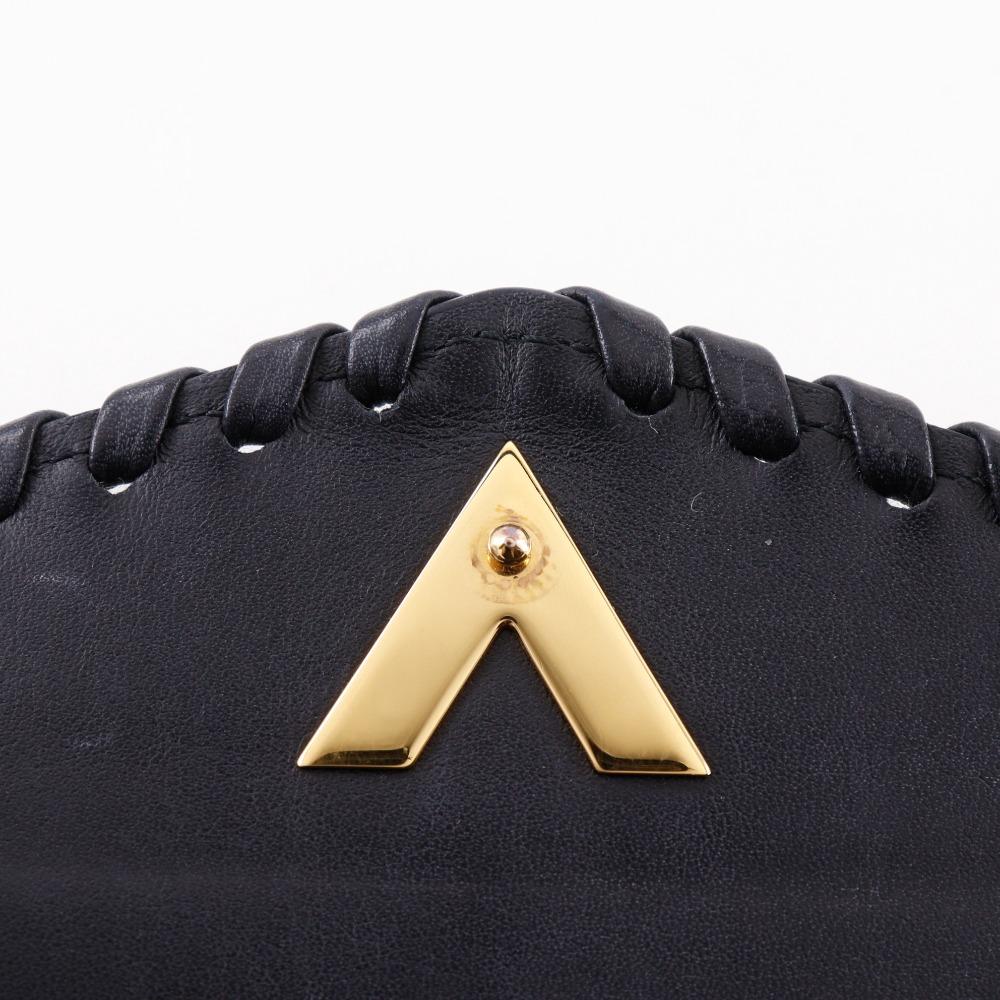 LOUIS VUITTON Portefeiulle Verry Purse M62059 Monogram Noir black leather Women Used