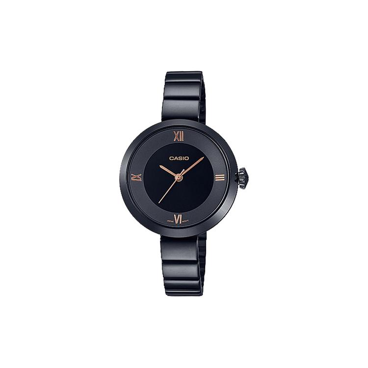 

CASIO Women s Standard Series Black Watch LTP-E154B-1A LTP-E154B-1A Black Strap