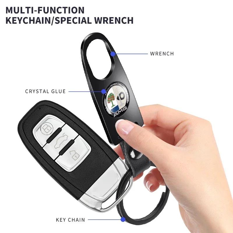 Autoaufkleber 2025 Für Benz Autoemblem Auto Rad Reifenventilschaftkappe Mit Schlüsselanhänger Schlüsselring Für Mercedes benz AMG C E S GLE CLC Cla