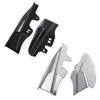 Motorcycle Mid-Frame Air Deflector Heat Shield Cover Black For Harley Touring Road King Electra Street Glide 2001-2008
