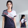 Quick Dry Badminton Set Men Women Breathable Sportswear Tennis Pickleball Volleyball Training Competition Team Uniform