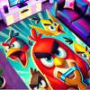 Angry Birds Print Rug, Washable Floor Carpet, For Entryway Dorm Laundry Room Office Study, Home Decor Birthday Christmas Gift