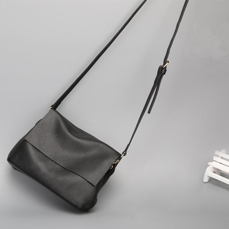Nuova Borsa a Spalla da Donna Multi-Strato in Vera Pelle 2025 - Alla Moda, Versatile, Borsa Quadrata a Tracolla in Pelle di Mucca Casual
