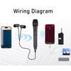 Acogedor Wireless Handheld Microphone 2.4G Bluetooth Dynamic Microphone Sound Effects Voice Changer Noise Reduction 6.35mm Jack for Live Streaming
