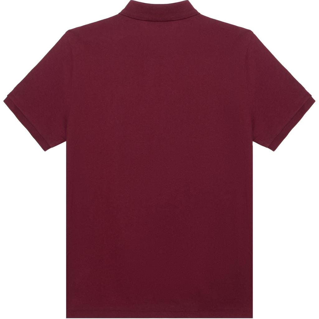 Polo Ralph Lauren FW22 Solid Slim Fit Polo Shirt With Three Pony Logo Short Sleeve Men Tops Red 1N821994-600