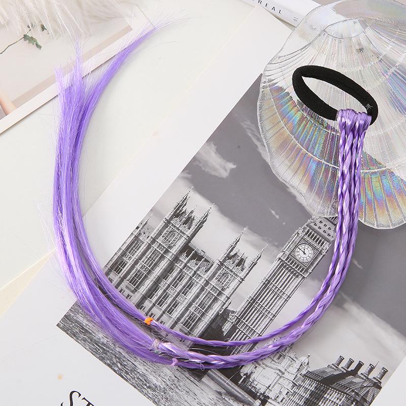 

Эксклюзивные детские разноцветные плетеные резинки для волос в виде хвостиков