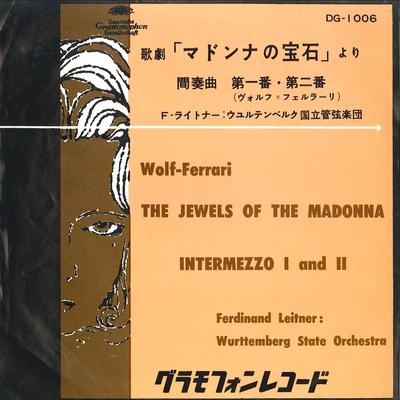 7inch Record FERDINAND LEITNER WURTTEMBERG STSTE - Jewels Of The Madonna DG1006 GRAMMOPHON - Japan Classical Used