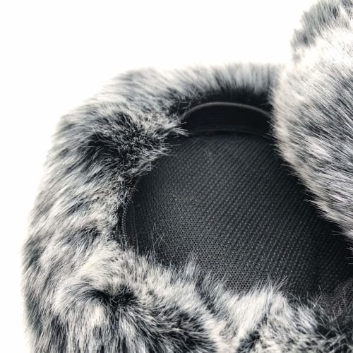 Microphone Windscreen Muff Cover for 3DIO HeadRec Recorder, 3DIO Free Space Binaural Microphone, Outdoor Fur ASMR Windscreen, Dead Cat Fluffy Windshie