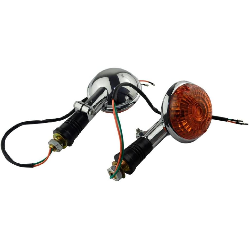 Road Passion 2 pcs Universal Motorcycle Rear Turn Signal Indicator Light Replacement for Yamaha Road Star 1999-2003/ Royal Star 1996-2004/ XV1100 V
