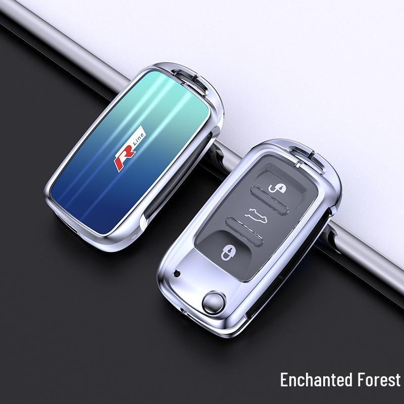 

Premium Key Case for Volkswagen: Fits New Sagitar, Lavida, Bora, Taoyue, Tayue, Santana - Unisex Design