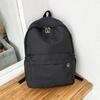 Schultasche Mode Rucksack für Damen Beliebt Einfach Einfarbig Große Kapazität Universität Schüler der Mittel- und Oberstufe Schultasche