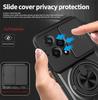 For Honor 200 Lite 5G Case Armor Silicone PC Magnetic Ring Holder Back Cover for Honor200 200Lite Slide Camera Shockproof Funda