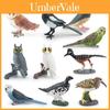 Realistic Pvc Bird Model Collection Featuring Colorful Parrots Owls And Magpies For Home Decor