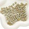 50 pz 6mm Cubo Quadrato Acrilico Fai da Te Perline Lettere Alfabeto A-Z Lettere Inglesi Per Braccialetto Collana Gioielli