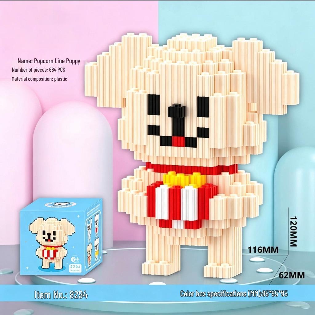 Custom Small Building Blocks - Educational Figures & Creative Gifts for Kids, Compatible Assembly Toys, Blind Box Edition