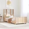 VidaXL Bookcase Bed Without Mattress 100x200 Cm Solid Wood, Bed, Bedroom Furniture, Bed with Storage, Bed 3323812