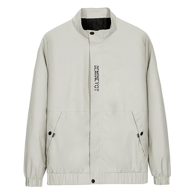 Utomhussport Herrjacka Vår och Höst Lös Mångsidig Jacka Herrjacka Tunn Trenchcoat Herr