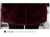 Autumn/Winter Maternity Velvet Jacket, Imitation Mink, for Middle-Aged & Elderly Women - Chinese Style Grandma's Thickened Cotton Padded Coat