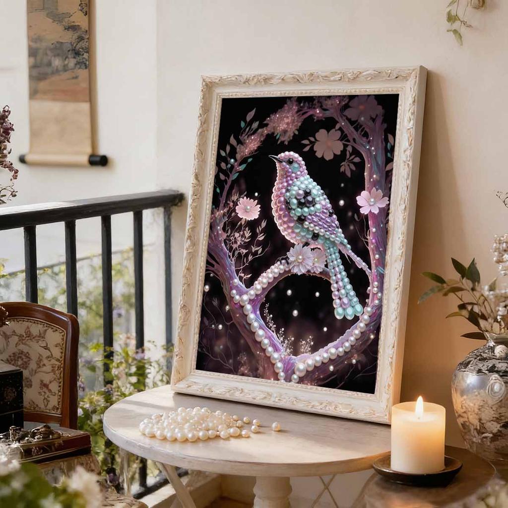 DIY Small Animals Pearl Art Painting for Home Wall Decor Arts Craft  for Adults/Beginners Gift Idea Home Decor Without Frame