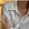 Interlocking Necklace, New Year for Women, Simple Collarbone Chain, Light Luxury, Niche Temperament