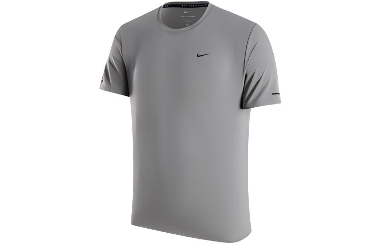 Nike Running T Shirt Men s Dark Mud Gray FQ3092-053 L