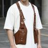 Retro Steampunk Shoulder Harness Bag Vintage Anti-Theft Mobile Phone Purse Double Phone Case Practical Vintage Underarm Bag