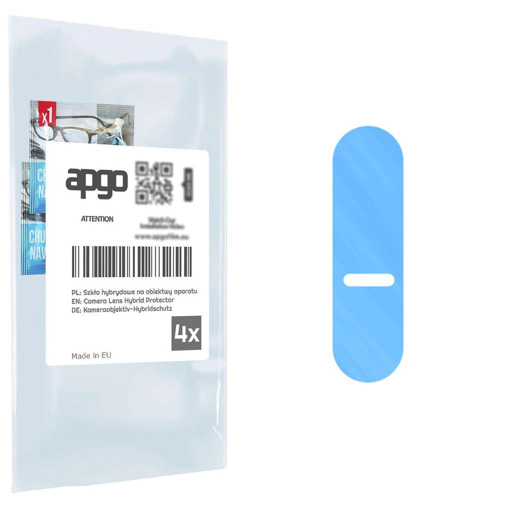 apgo 4x Lens Protector Camera Protective Hybrid Glass for Sony Xperia 10 IV SO-51C, Camera Protection, 9H Camera Lens Camera Lens Protector