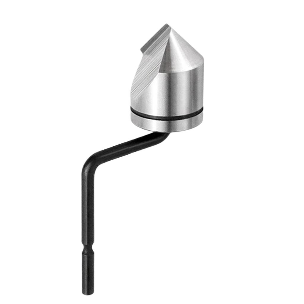 Handheld Manual Deburring Countersink Chamfer Tool for Precise Finishing Metal Wood Plastic Applications DIY Enthusiasts