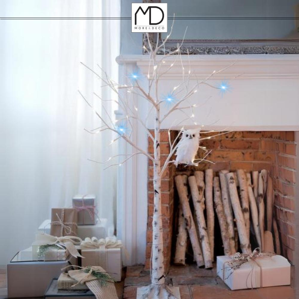 FLASH CHRISTMAS TREE BIRCH LED CHRISTMAS DECORATION 150CM 120 LED Cold