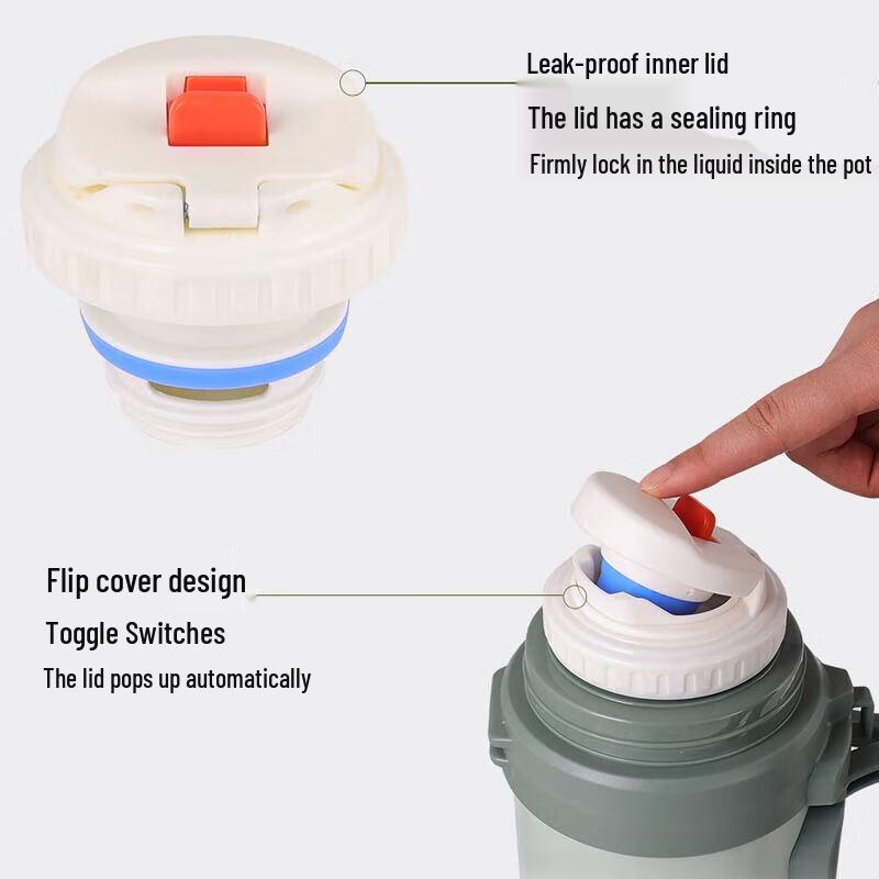 ASD 316L Stainless Steel 2L Vacuum Insulated Travel Flask
