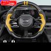 For Trumpchi GAC Empow R 2022-2024 Car Styling Non-Slip Leather Steering Wheel Cover Hand-stitched Tumbled Auto Accessories